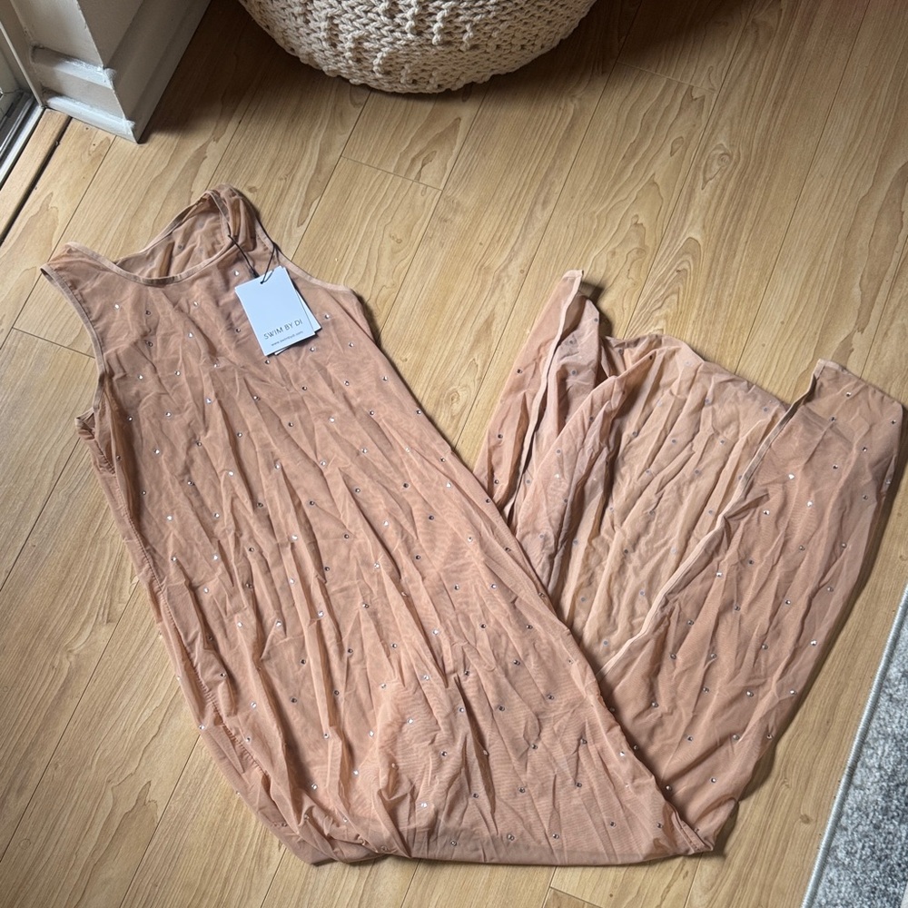 SWIM BY DI LONG MESH DRESS